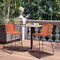 Armen Living Shasta 26" Outdoor Metal and Tangerine Rope Stackable Counter Stool, PK2 LCSTBABLTNG26 - alternate 3